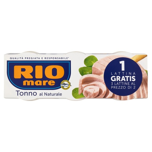[801514959] Rio Mare Tonno al Naturale Gr.80 X Pz.3