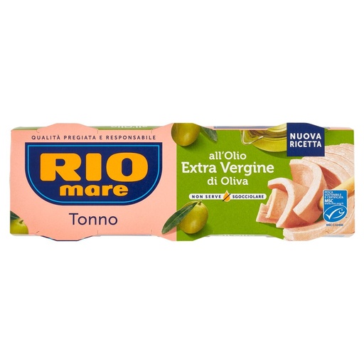 [801514963] Rio Mare Tonno all'Olio Extra Vergine di Oliva Gr.65 X Pz.3