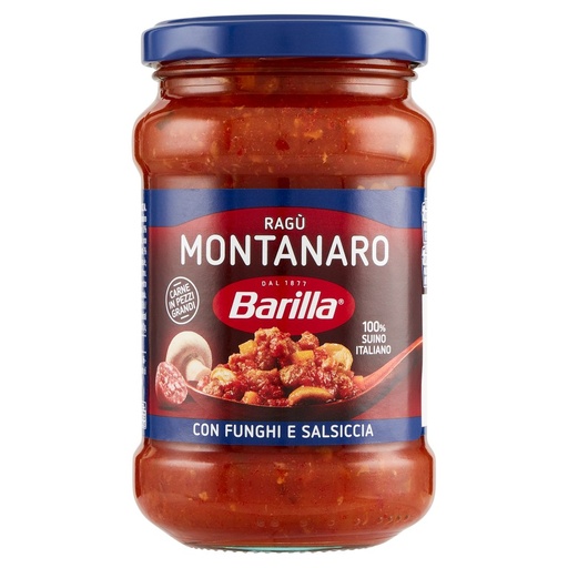 [801515005] Barilla Sugo Ragù Montanaro con Funghi Gr.300