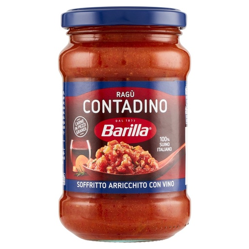 [801515009] Barilla Sugo Ragù Contadino con Vino Rosso Gr.300