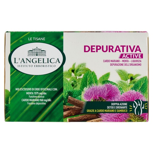 [801515013] L'Angelica Le Tisane Depurativa Active 18 Filtri