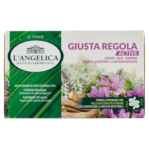 [801515017] L'Angelica Le Tisane Giusta Regola Active 18 Filtri