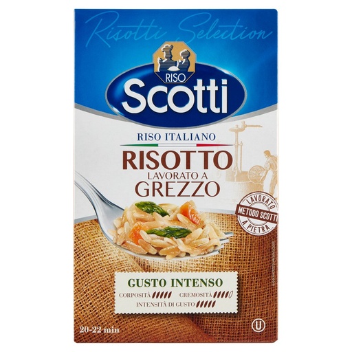 [801515079] Riso Scotti Risotti Selection Risotto Lavorato a Grezzo Kg.1
