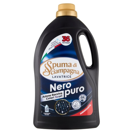 [801515096] SPUMA DI SCIAMPAGNA LAVATRICE NERO