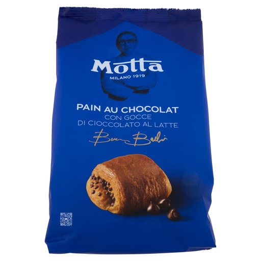 [801515198] Motta Pain au Chocolat con Gocce di Cioccolato al Latte Pz.6 X Gr.45