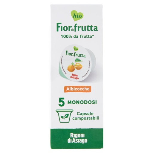 [801515199] Rigoni di Asiago Fiordifrutta Bio Albicocche Pz.5 X Gr.20