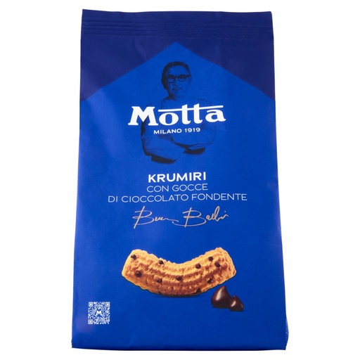 [801515237] Motta Krumiri con Gocce di Cioccolato Fondente Gr.290