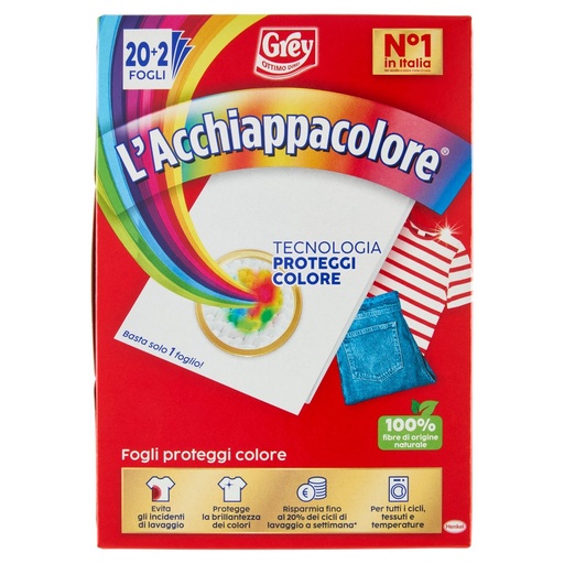 [801515268] GREY L'ACCHIAPPACOLORE 20+2 FOGLI