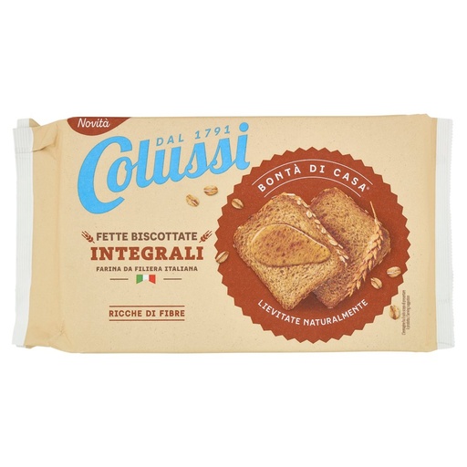 [801515362] Colussi Fette Biscottate Integrali Gr.320