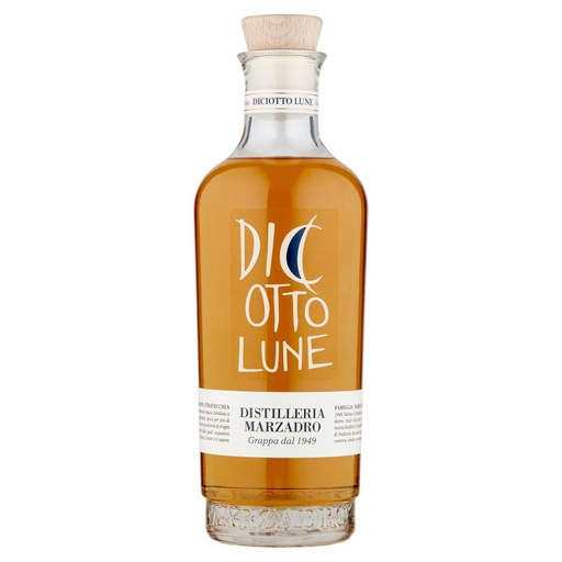 [000001266] Distilleria Marzadro Grappa Diciotto Lune Cl.50 Vol.41°