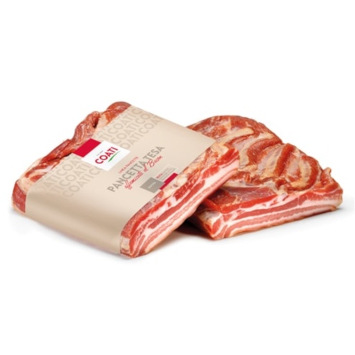 [000002370] Coati Pancetta Tesa Affumicata Kg.1,5 Pz.6