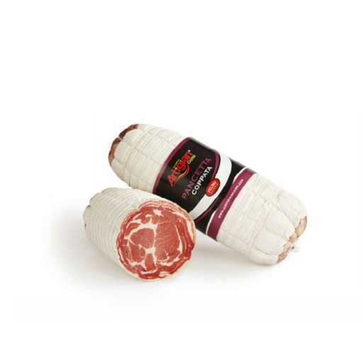 [000002440] Artigian Carni Pancetta Coppata 1/2 Sottovuoto Kg.2,5 Pz.4