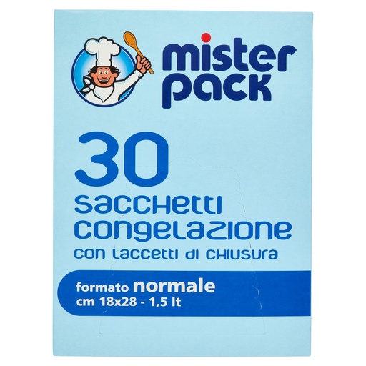 [000008703] Mister Pack Sacchetti Freezer Pz.30