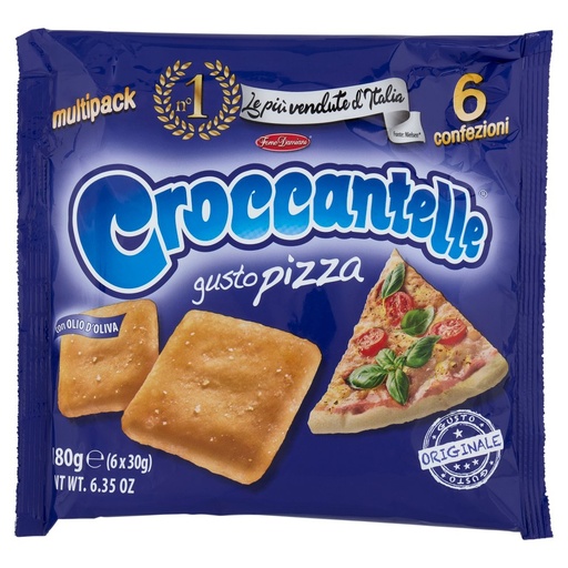 [000009489] Eurosnack Croccantelle Pizza Multipack Gr.180