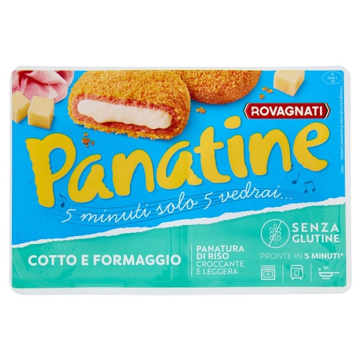 [000010743] Rovagnati Panatine Cotto e Formaggio Gr.175