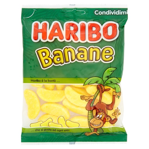 [000011977] HARIBO BANANAS BUSTA GR.200   25093
