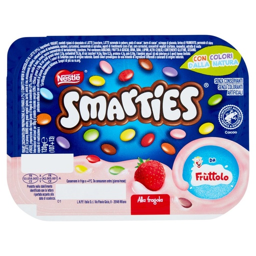 [000012024] NESTLE' FRUTTOLO YOGURT SMARTIES GR.120