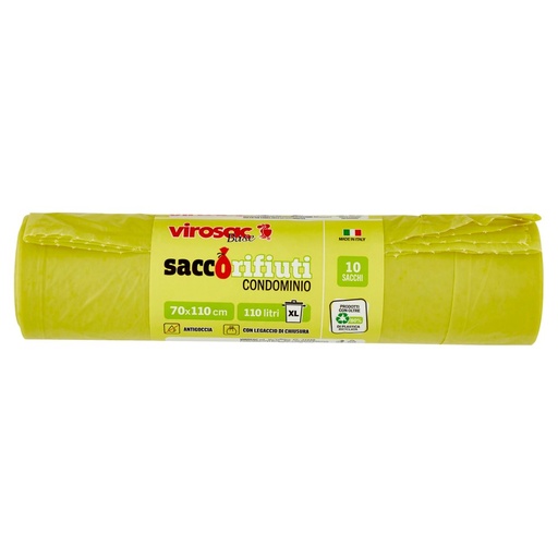 [000012072] VIROSAC ROTOLO CONDOM.GIALLO   70X110