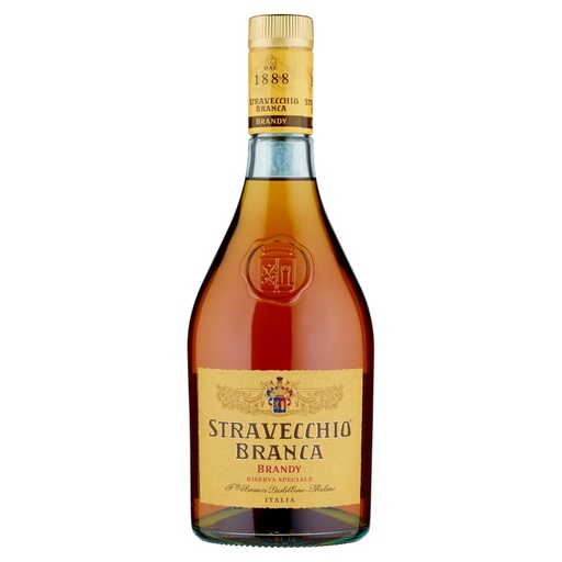 [000012360] BRANCA STRAVECCHIO BRANDY CL.70 38 VOL.