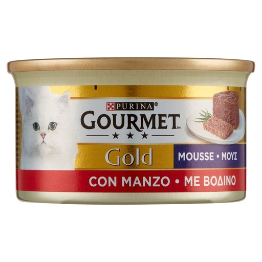 [000012502] GOURMET GOLD MOUSSE MANZO GR.85
