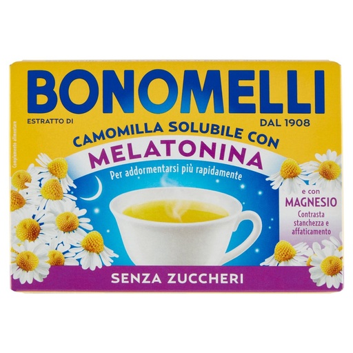 [000012589] BONOMELLI CAMOMILLA SOLUBILE MEL./MAGNES IO X 16 BS