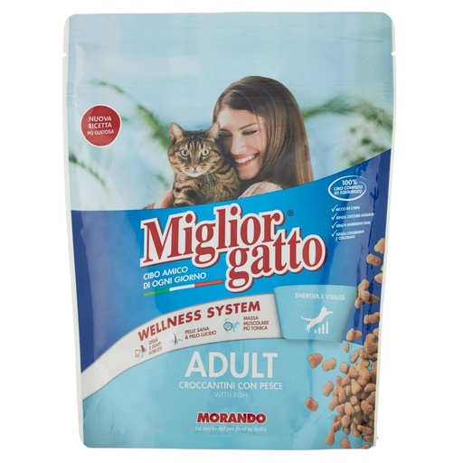 [000012598] MIGLIOR GATTO CROCCHETTE GR.400 PESCE