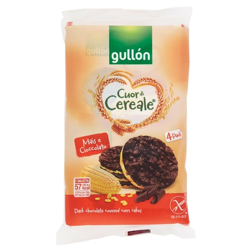 [000012745] GULLON GALLETTE CIOCCOLATO FONDENTE GR.1 00