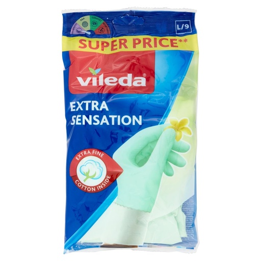 [000012808] VILEDA GUANTI EXTRA SENSATION MISURA GRA NDE