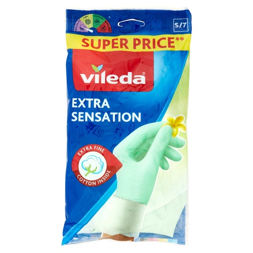 [000013059] VILEDA GUANTI EXTRA SENSATION MISURA PIC COLA