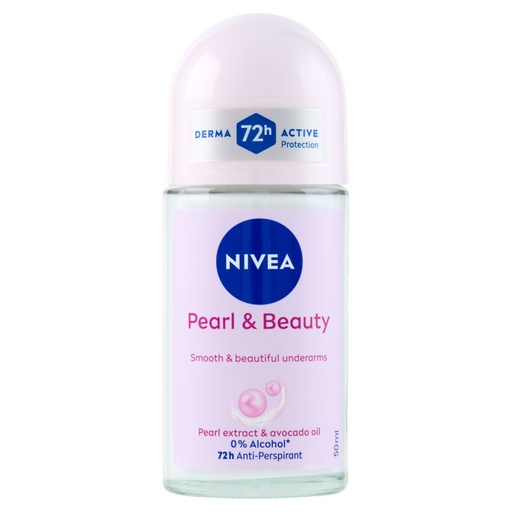 [000013403] NIVEA DEO ROLL ON ML.50 PEARL & BEAUTY