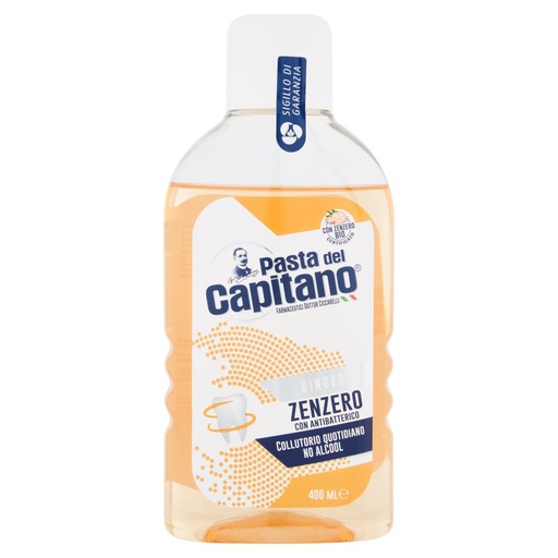 [000013423] PASTA CAPITANO COLLUTORIO ML.400 ZENZERO