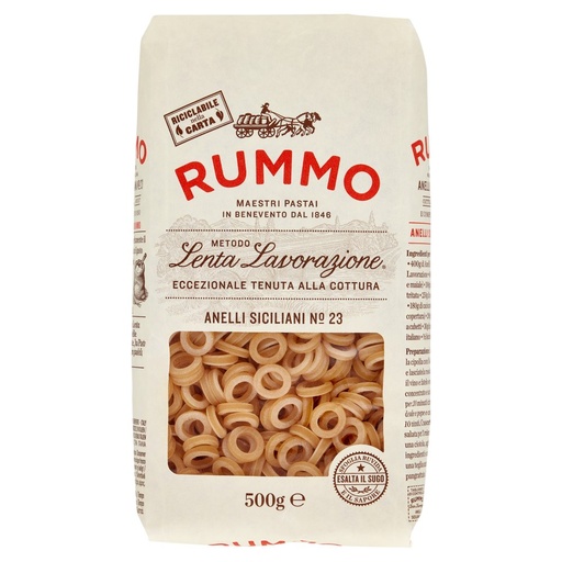 [000013522] RUMMO ANELLI SICILIANI N.23 GR.500