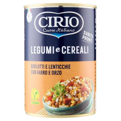 [000013540] CIRIO GR.410 LEGUMI E CEREALI