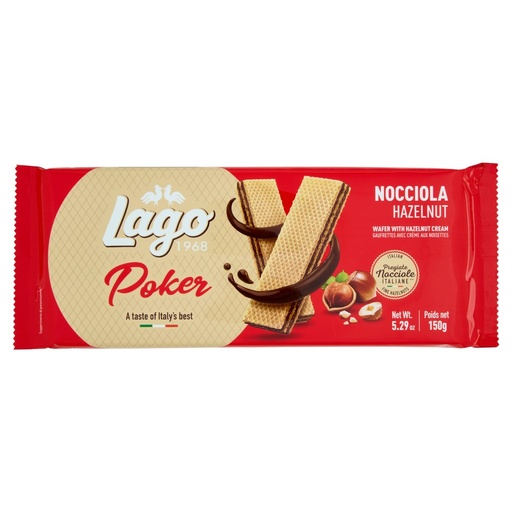 [000013664] ELLEDI POKER MAXI NOCCIOLA GR.150