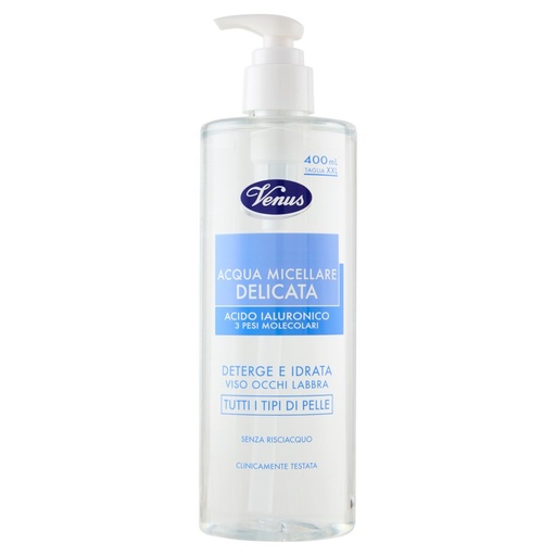[000013749] VENUS ACQUA MICELLARE DETERGENTE ML.400