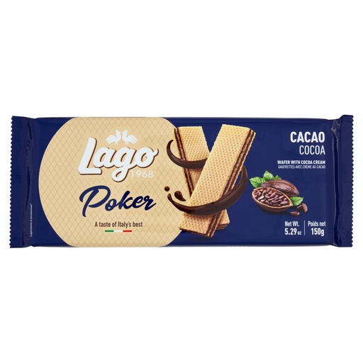 [000013775] ELLEDI POKER MAXI CACAO GR.150