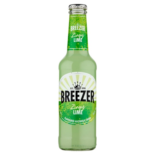 [000013792] Bacardi Breezer Zingy Lime Cl.27.5 Vol.4°