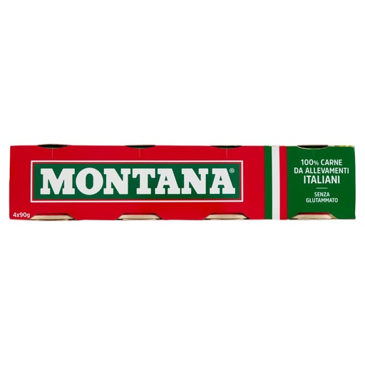 [000014077] MONTANA CARNE LESSATA GR.90X4