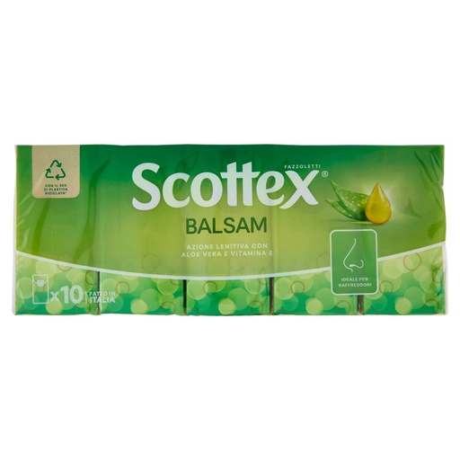 [000014178] KLEENEX FAZZOLETTI BALSAMICI 3 VELI X 10 PZ.