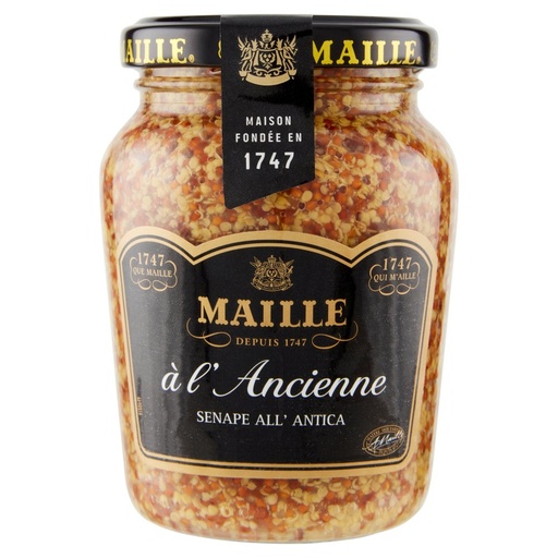 [000014509] MAILLE SENAPE DIGIO.FORTE G215VASO VETRO SORBA