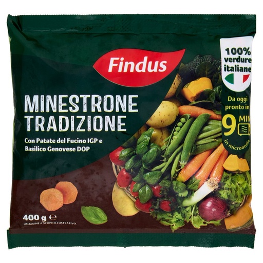 [000014748] FINDUS MINESTRONE TRADIZIONALE GR.400