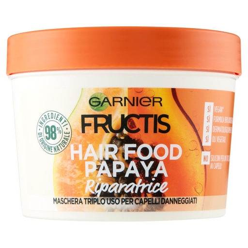 [000014766] FRUCTIS MASCHERA HAIR FOOD ML.390  PAPAY A