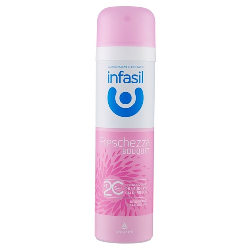 [000014797] INFASIL DEO SPRAY ML.150 FRESCHEZZA BOUQ UET