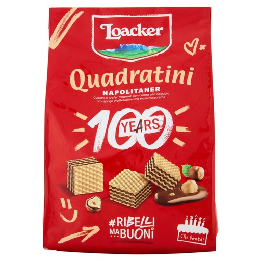 [000014821] LOACKER WAFER QUADRATINI GR.250 NAPOLITA NER