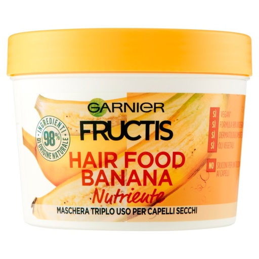 [000015216] FRUCTIS MASCHERA HAIR FOOD ML.390 BANANA