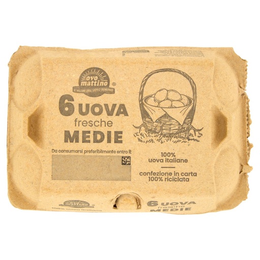 [000015573] AIA UOVA ORO NATURA X 6 MISURA MEDIA