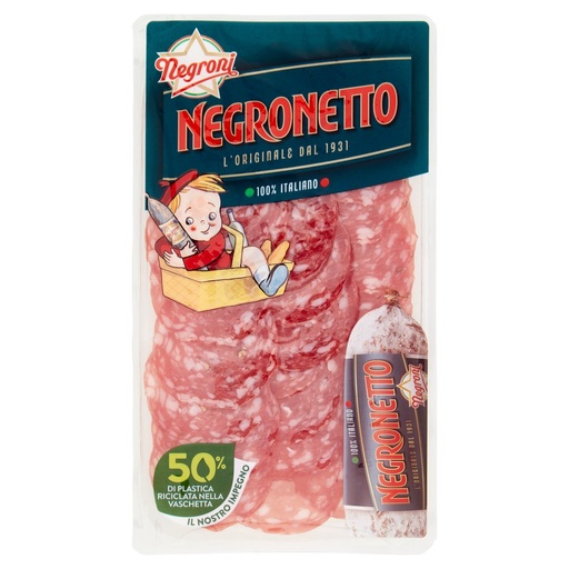 [000016268] NEGRONI SALAME NEGRONETTO GR.75