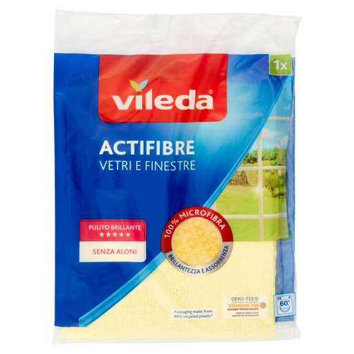 [000016520] VILEDA ACTIFIBRE VETRI 1 PZ