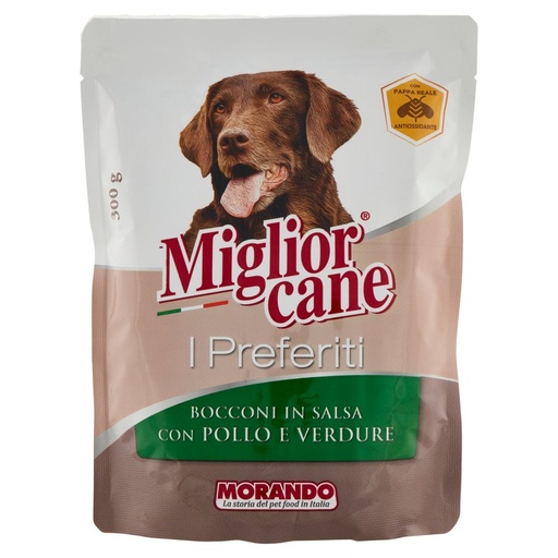 [000016741] MIGLIOR CANE PREFERITI BOCCONI GR.300 PO LLO E VERD
