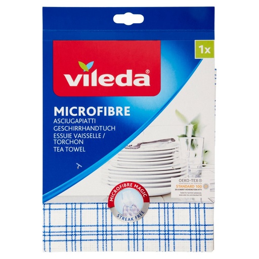 [000016774] VILEDA PANNO PIATTI MICROFIBRA PZ.1